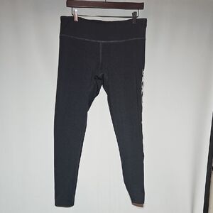 Gold's Gym Womens Black Leggings Size L